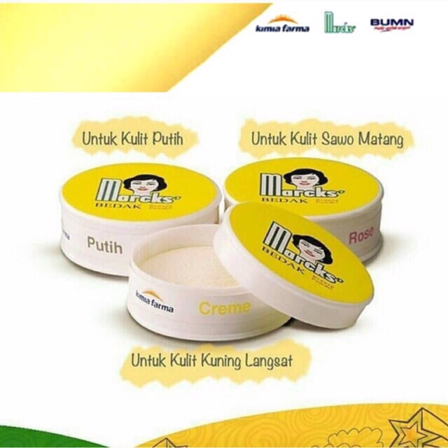 ✿ELYSABETHME✿ Bedak alami tabur BULAT marcks by kimia farma loose powder hasil natural anti wajah berminyak serap