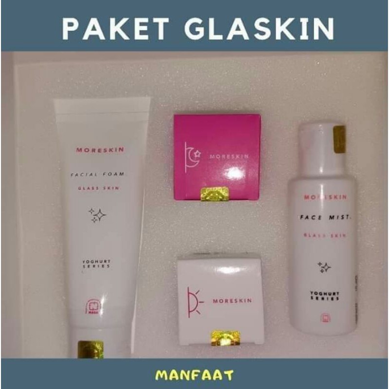 Glaskin, Moreskin paket glaskin nasa