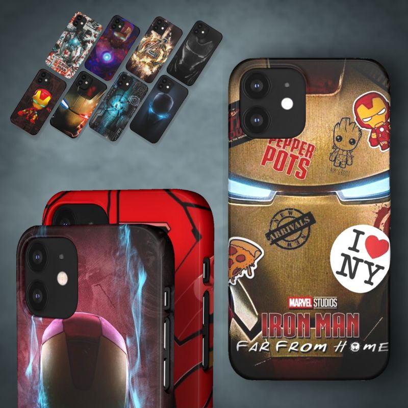 SAMSUNG Marvel Ironman Avengers Robot Soft / Hard / Mirror Case Casing Cover SAMSUNG S2 S3 S4 S5 S6 