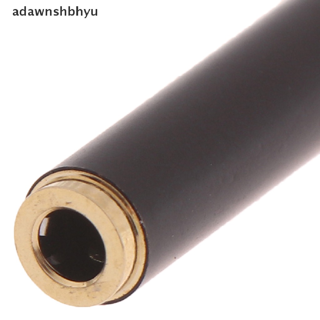 Adawnshbhyu 1pcs 3.5mm Stereo 3pole Male to 4pole 3ring Female Audio Adapter Converter