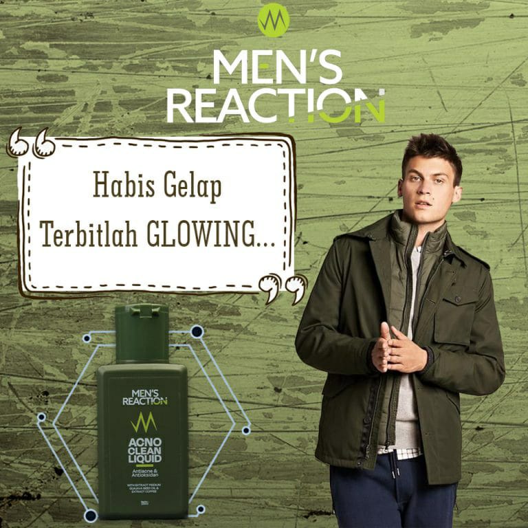 SABUN CAIR PENGHILANG JERAWAT DAN BEKAS JERAWAT BRUNTUSAN AMPUH MENS REACTION ACNO CLEAN OUT LIQUID