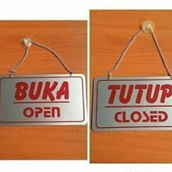 Stiker pintu open close besar buka tutup bolak balik murah Stiker pintu open close besar buka tutup bolak balik murah