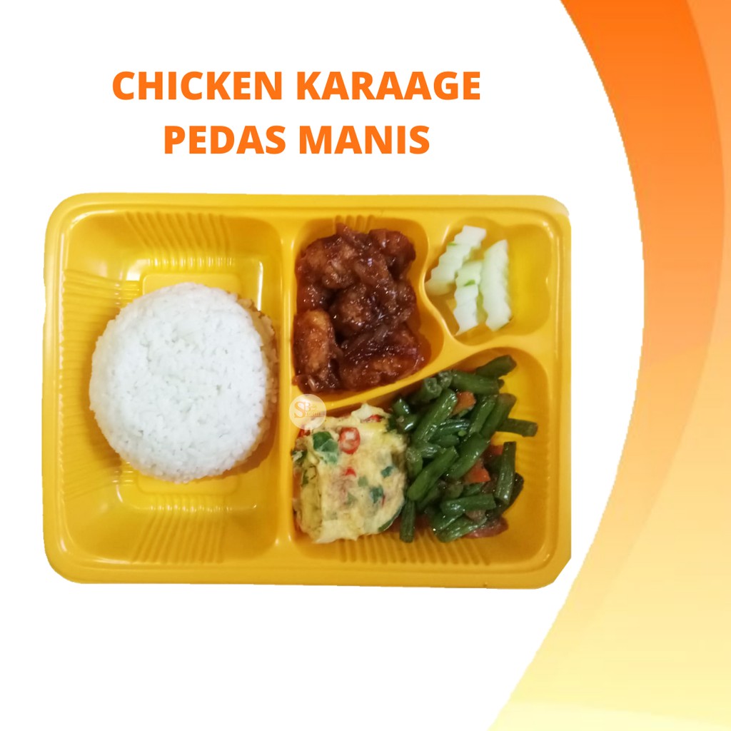 

PAKET NASI BENTO CHICKEN KARAAGE ASAM MANIS