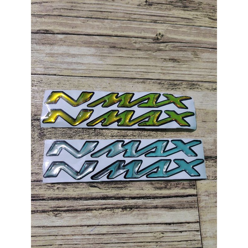 STICKER EMBLEM NMAX TIMBUL