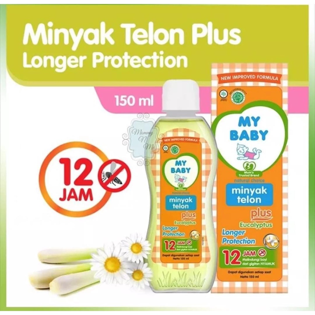 MY BABY Minyak Telon Plus Longer Protection 150 ml