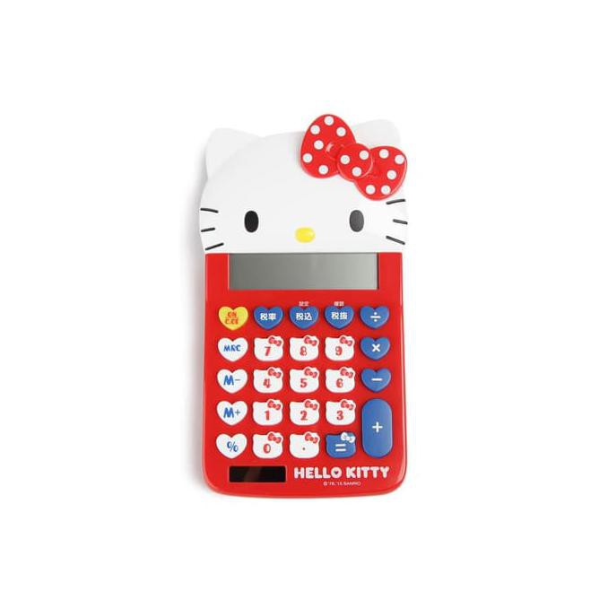 Kalkulator Hello kitty Kalkulator kartun calculator Hello kitty KT966 - Pink