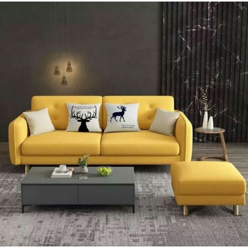 sofa ruang tamu/sofa minimalis/sofa modern/sofa kulit/sofa keluarga