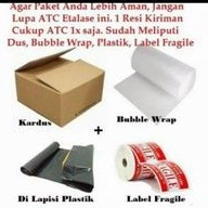 

PACKING EXTRA BUBLEWRAP, DUS, FRAGILE, PLASTIK POLOS HITAM