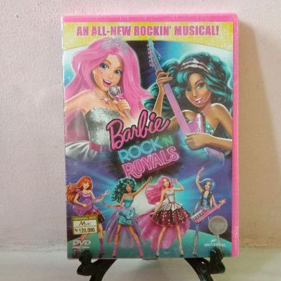DVD BARBIE ROCK N ROYALS (Original)