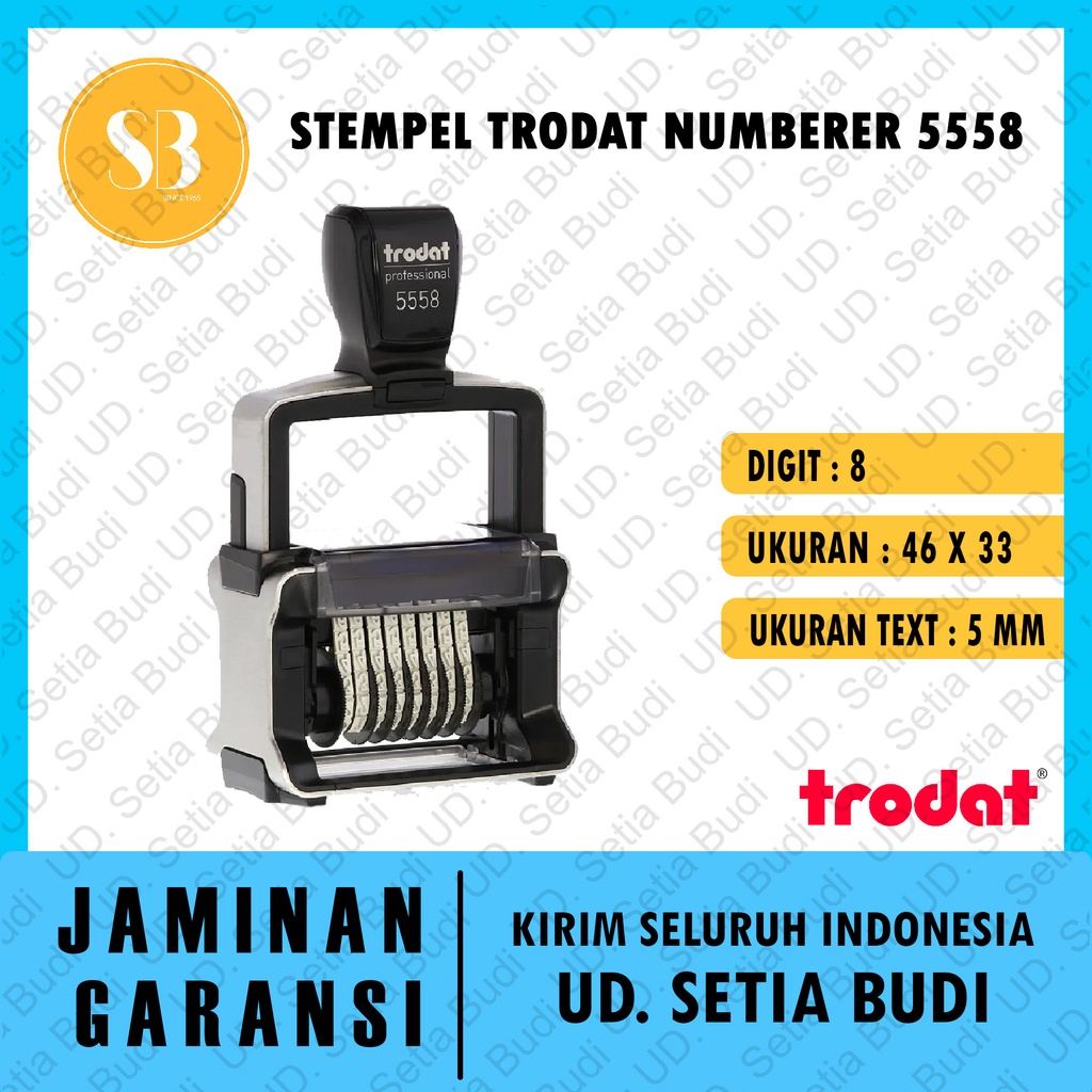 Stempel Trodat Numberer 5558