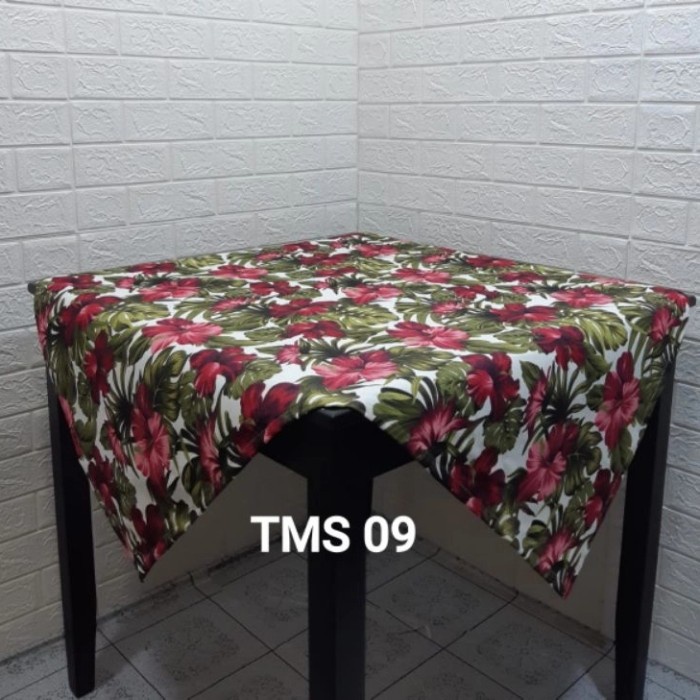 Taplak Meja Persegi 100 X 100, 120 X 120 Cm, Taplak Meja Makan, Taplak - Tms 9, 100 X 100 Cm Murah