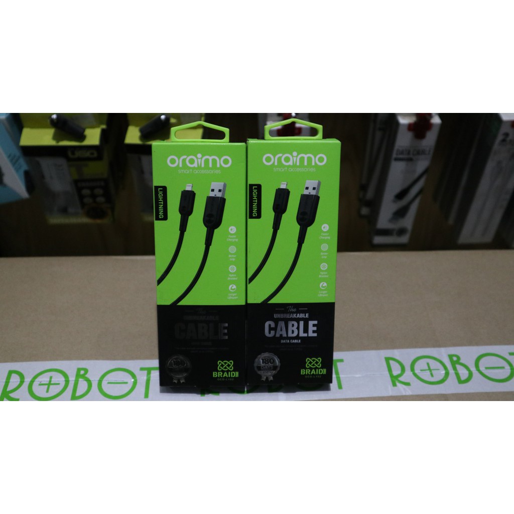 KABEL DATA TIPE C ORAIMO OCD-C31FAST CHARGING GARANSI 1 TH