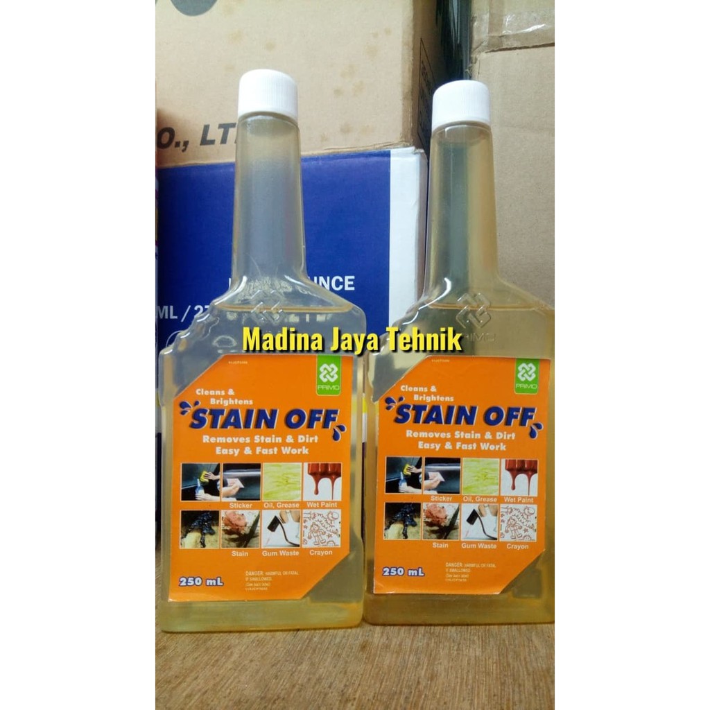 

Primo Stain Off pembersih double tape bekas lem dll