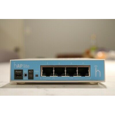 Mikrotik Router Wifi/Wireless RB941-2ND TC (HAP-LITE)