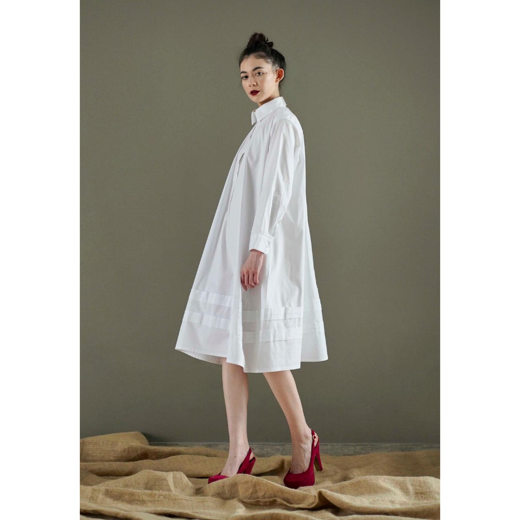 

NONA Blake Dress White