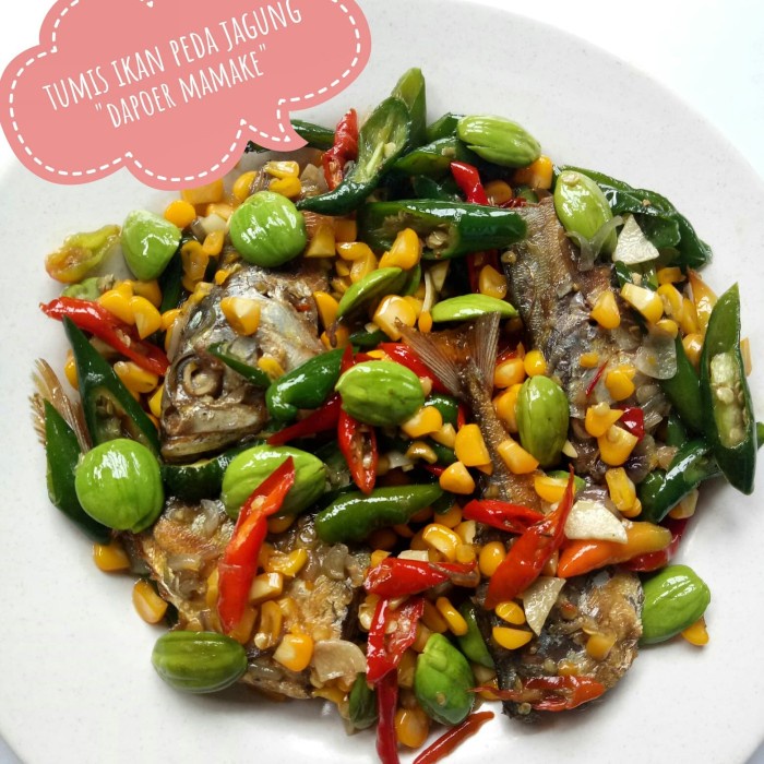 

Tumis Peda Jagung Dapoer Mamake No Pete