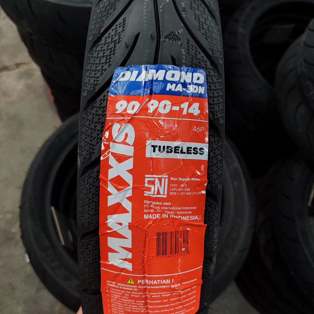 Ban motor matic Maxxis Diamond MA 3DN 90 90 14 mio beat vario tubeless