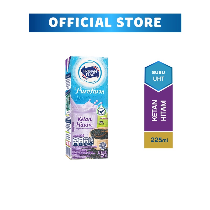 

Frisian Flag Susu Cair Uht Ketan Hitam 225Ml - Alhanan/04