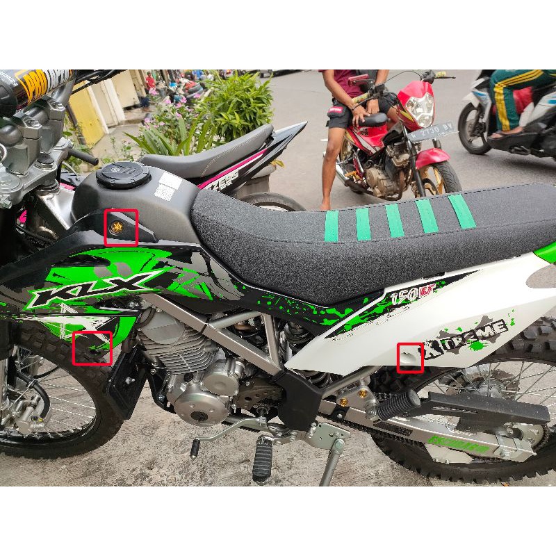 NACOM DV Baut Sayap Kiri Kanan KLX ( Model Big )