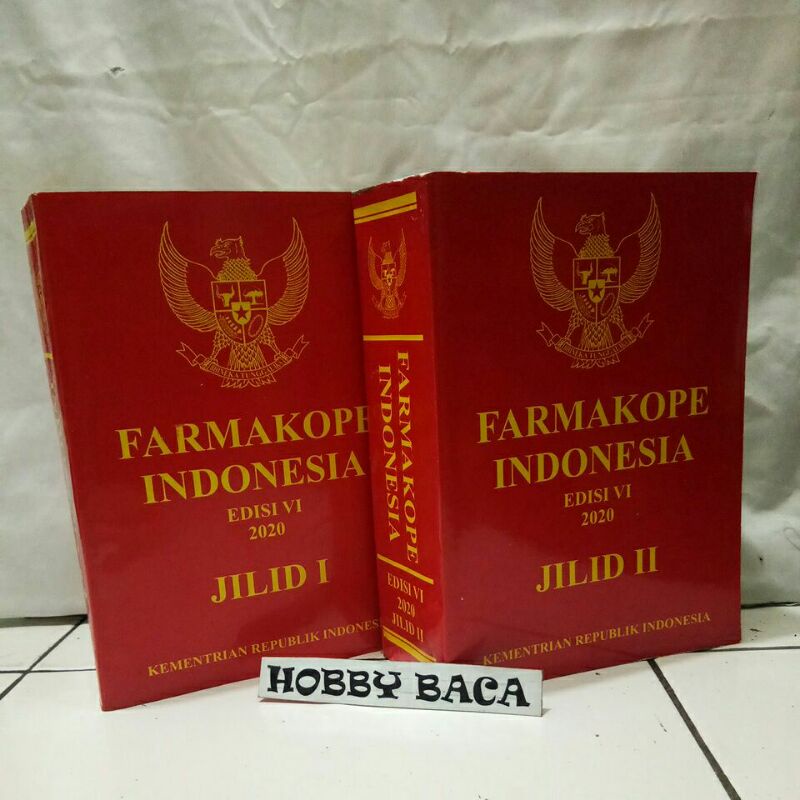 Jual FI 6 Farmakope Indonesia Edisi 6 Jilid 1&2 2020 | Shopee Indonesia