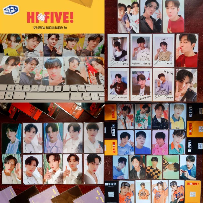 [Geser Foto] Photocard Hi Five Trading card Keyring PC Reply Fantasy Dawon Season Greeting 2022 SG22