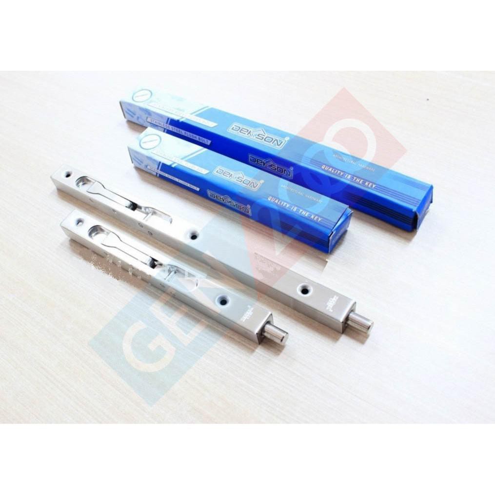 Flush Bolt Dekkson FB 040 8 + 24 Inch Slot Kunci Pintu Flushbolt Pintu 60 Cm Dekson