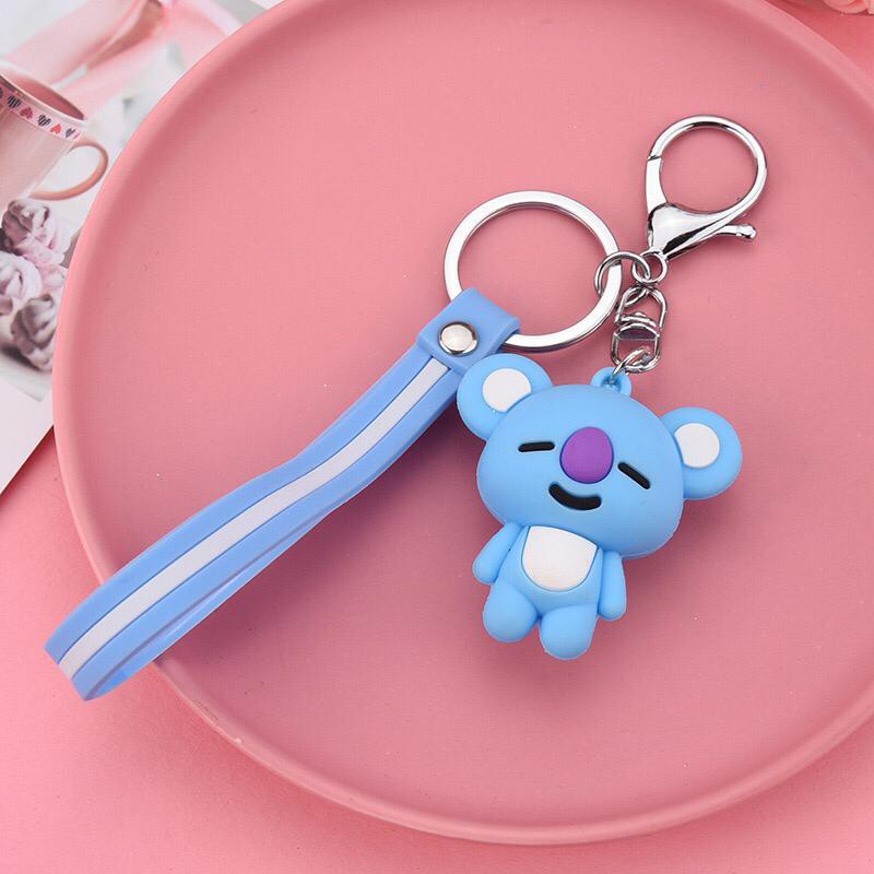 LDS GANTUNGAN KUNCI CUTE BONEKA KEYCHAIN CARTOON HIASAN GANTUNGAN KUNCI MURAH BATAM IMPORT
