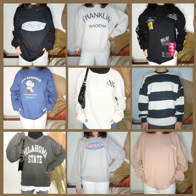 Thrift Crewneck/Sweater Oversize Vol 6