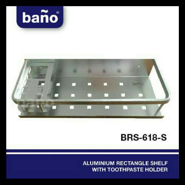 Rak Sikat Gigi Odol / Tempat Sikat Gigi Dan Odol / Rak Sabun Stainless Sg160