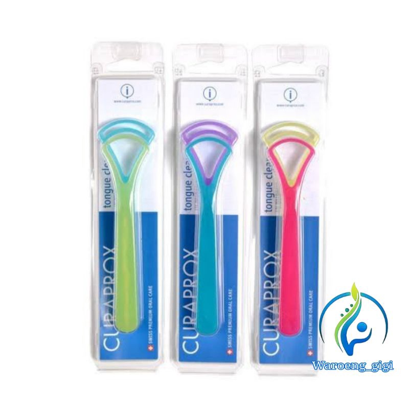 Curaprox Tounge Cleaner / Pembersih Sikat Lidah Curaprox