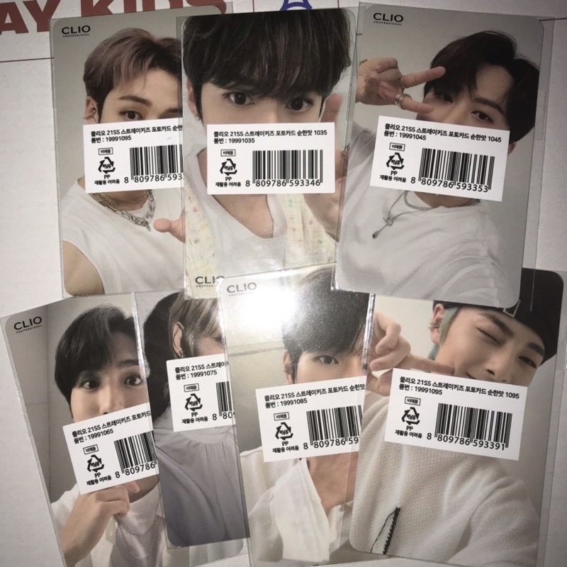 Stray Kids Skz Clio Mild OT 7 Sealed Bang Chan Lee know lino Changbin Han Jisung Felix Seungmin Jeon