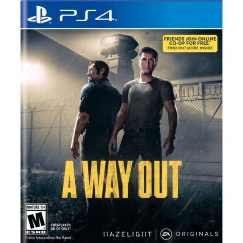 A Way Out Full Game (PS4 &amp; PS5) Digital Download Activated