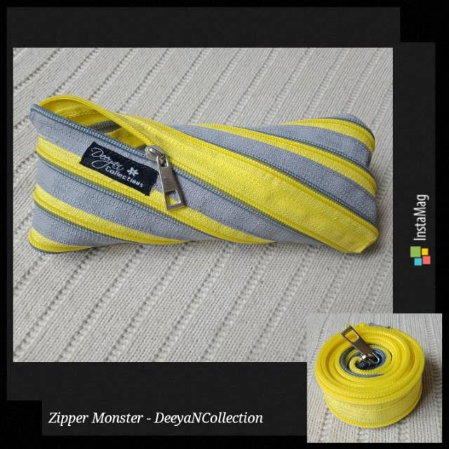 

Tempat Pensil Unik Kuning Abu