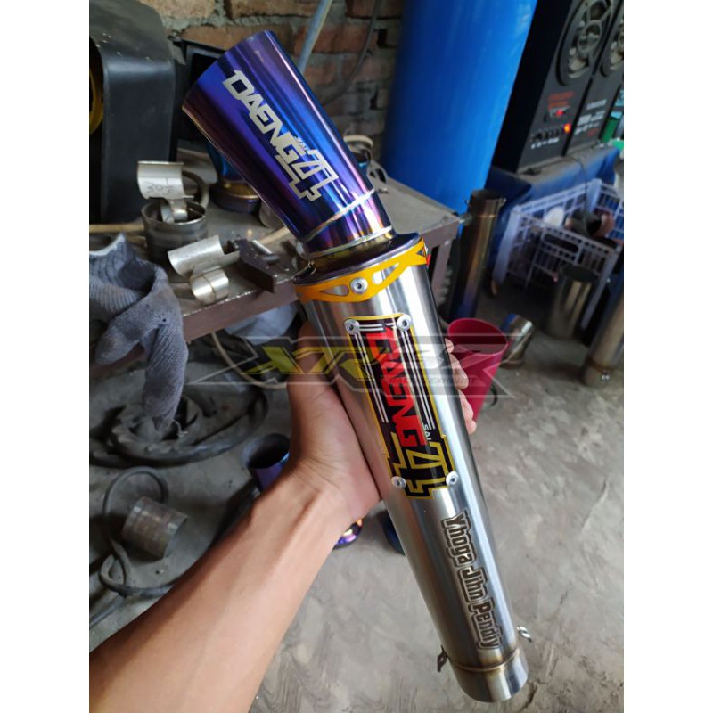 Knalpot Racing DAENGSAI4 Canister Only Free Laser Nama