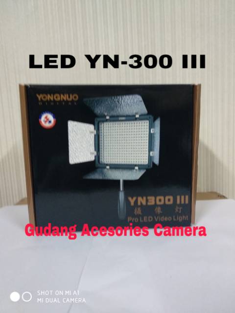 LED videolight YONGNUO YN-300 III YN300III