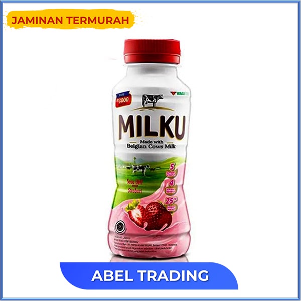

MILKU UHT STROBERI 200 ML