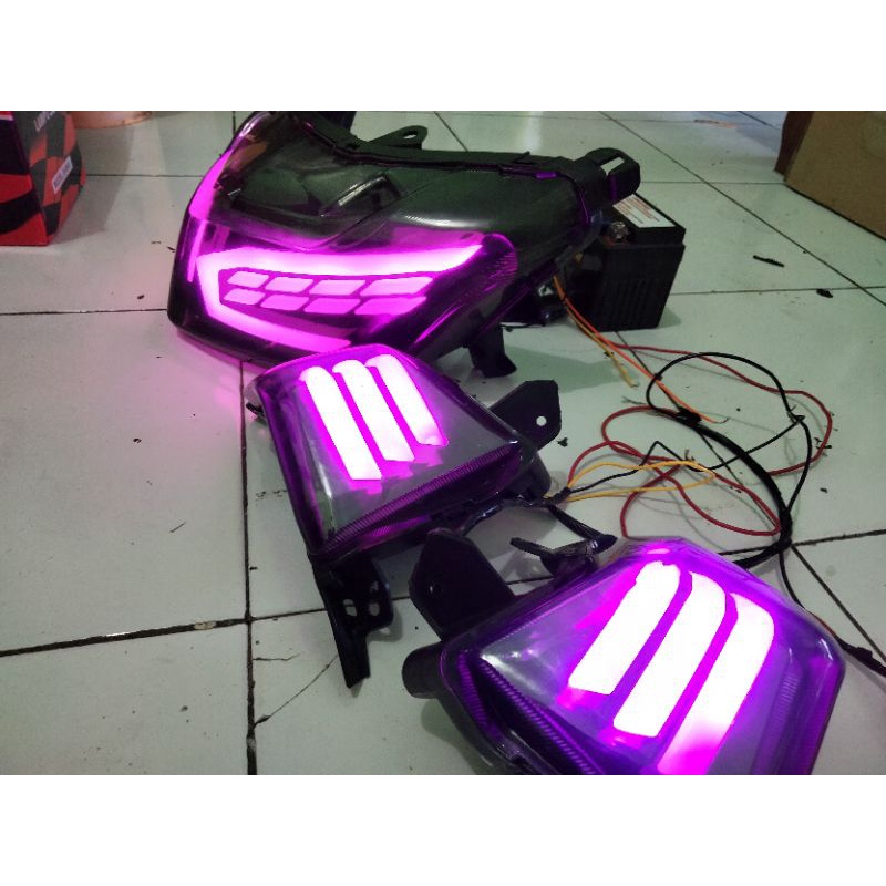 Paket custom sein & stoplamp nmax old
