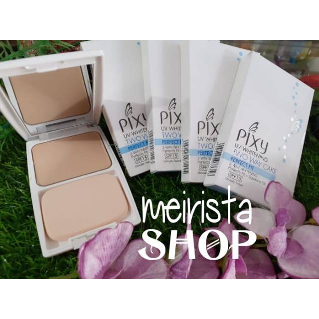 PROMO PIXY TWC UV Perfect Fit Original/Bedak Padat+Tempat