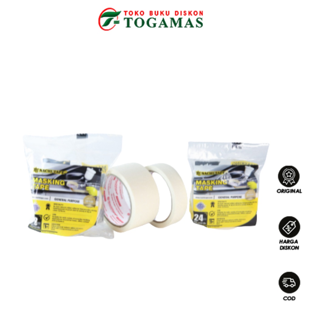 

TERLARIS !! ISOLASI MASKING 18/24/48MM NACHI
