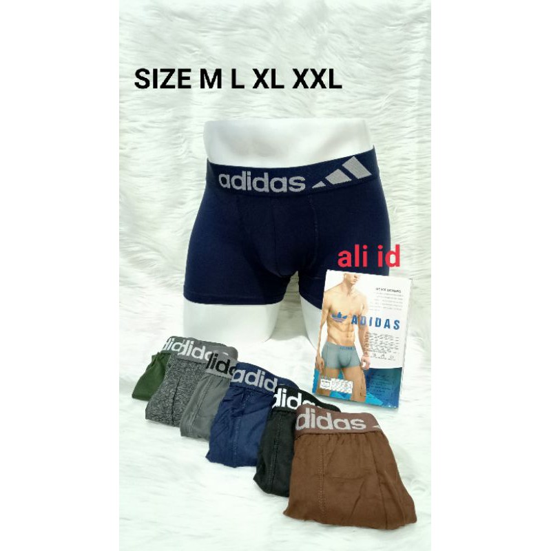 1 BOX 3 PCS BOXER ADS | CELANA DALAM ADS