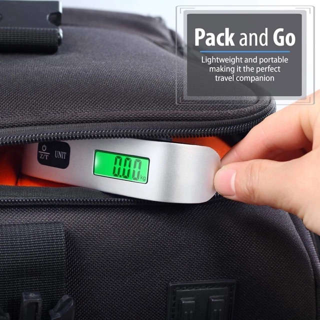 IMPORT Digital Scale Timbangan Tas Koper Digital Travel Portable Scale Luggage