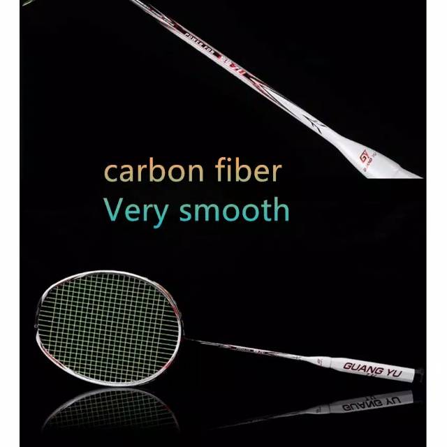 Raket Badminton Guang Yu Full Carbon 7U Ultra Ringan