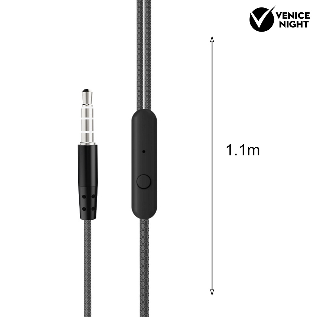 (VNEP) (Berkabel) Hy-3 Earphone In ear Heavy Bass Dengan Kabel Jack 3.5mm + Mic Untuk Handphone