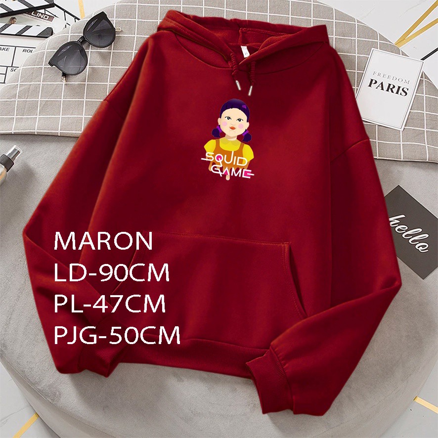 GSC - Sweater anak perempuan YOUNGHEE squid game baju sweter anak cewek cowok murah keren