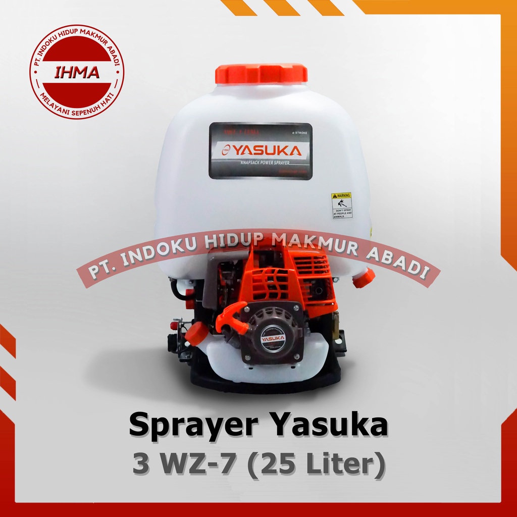 Sprayer Yasuka 3WZ-7 [25 L] – Mesin Semprot Hama Bensin Murni 4 Tak