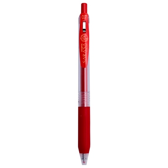 

Gramedia Banjarmasin - Zebra Sarasa Clip 0.7 Red