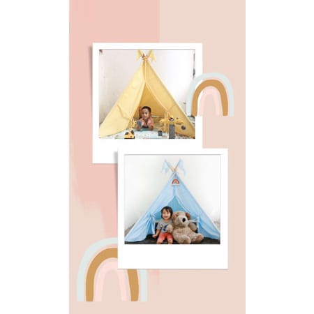 Tenda Indian warna (Free Pilih Warna) / Alody's Collection