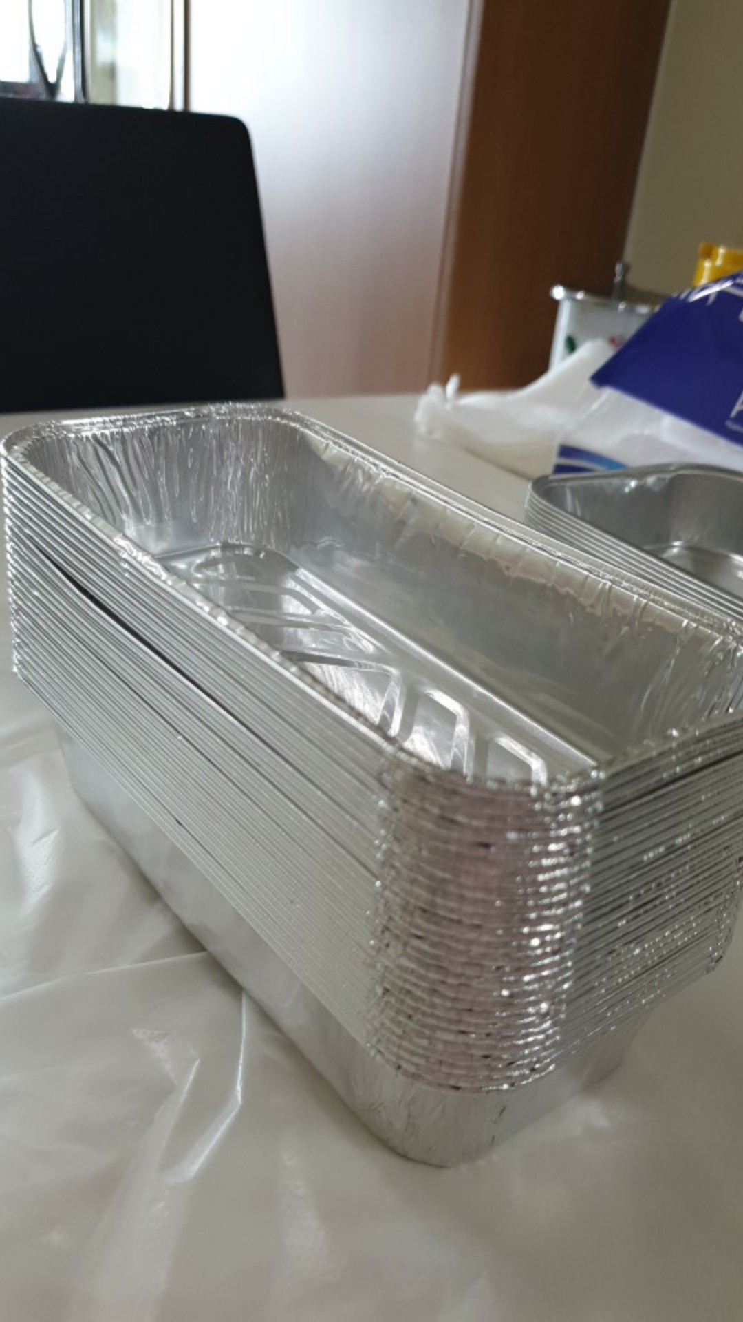 @25pcs Alumunium Foil Cup Bx 0344/ Aluminium Tray Bx0344 Tanpa Tutup