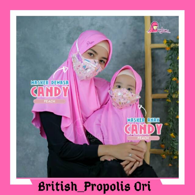 Masker Miulan Couple Masker candy anak | Masker candy dewasa Original Miulan
