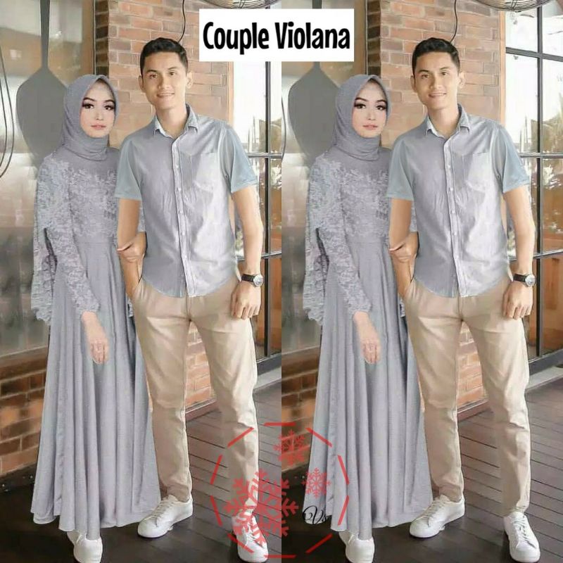 NB - Baju Couple Pasangan Lamaran Tunangan Kondangan Baju Couple Kondangan Kekinian Modern Kapel Pes